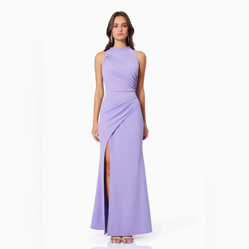 Nwt Elliatt Jade Maxi Dress In Lavender Lilac Size Small